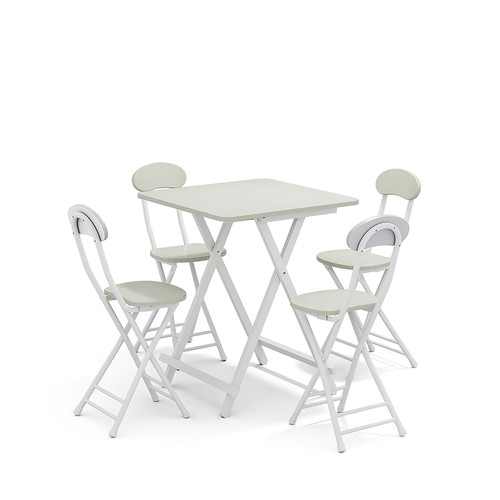 Small folding table and - folding, 4