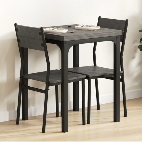 Small table and - 2, chairs
