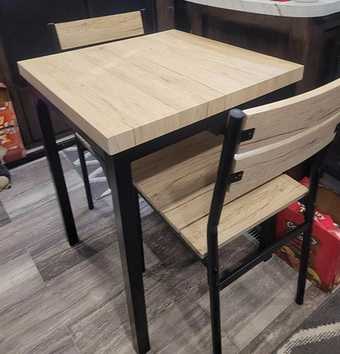 Small table and chairs - and,