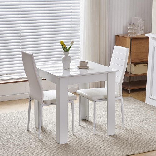 Compact dining set with - set,