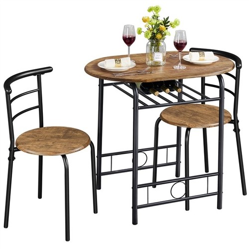 Modern round dining table set - round,