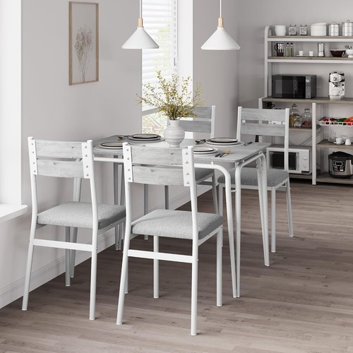 5piece dining table chair - table,