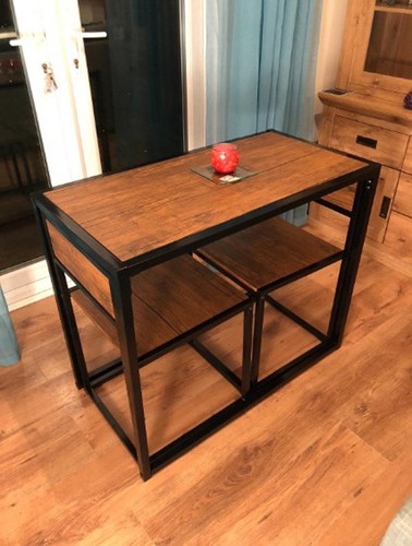 Small dining table chairs - table,