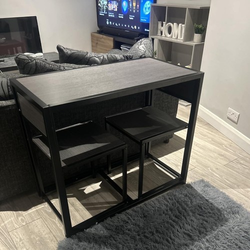 Small table and chairs - table, 2