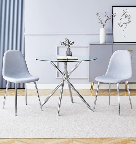 Dining set small - dining, glass
