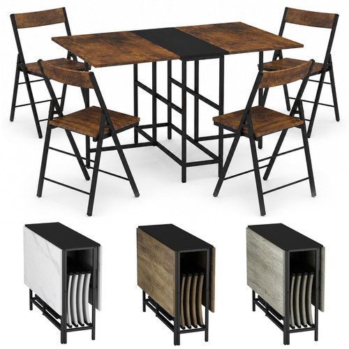 Piece folding dining table - folding,