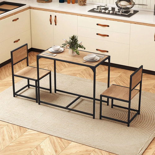 Small dining table chairs - table,