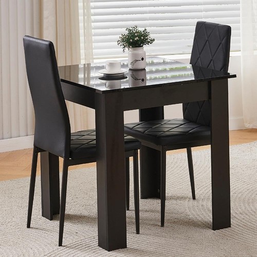 Dining table set small - dining, solid